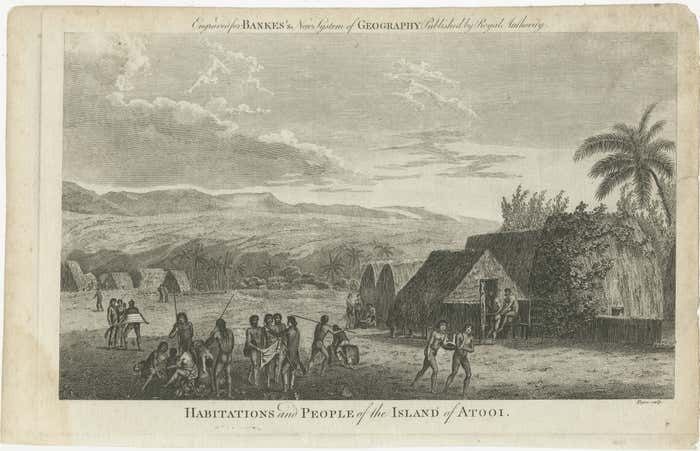 Daily Life In Atooi: An 18th Century View Of Kauai And Its People, Circa 1785 photo furniture