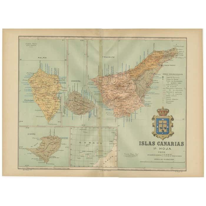 Islands Of Fire And Whispers: The Canary Islands In 1902