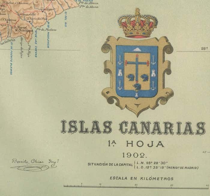 Islands Of Fire And Whispers: The Canary Islands In 1902 photo buy