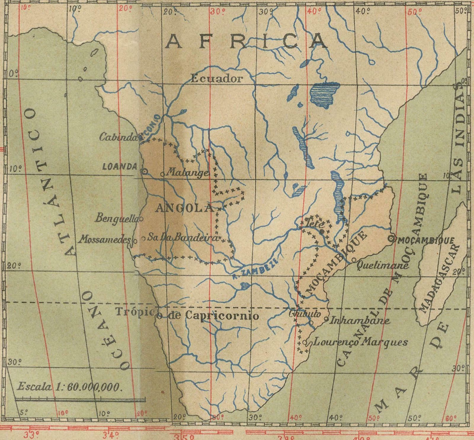 Colonial Crossroads: Angola And Mozambique In 1903 photo furniture