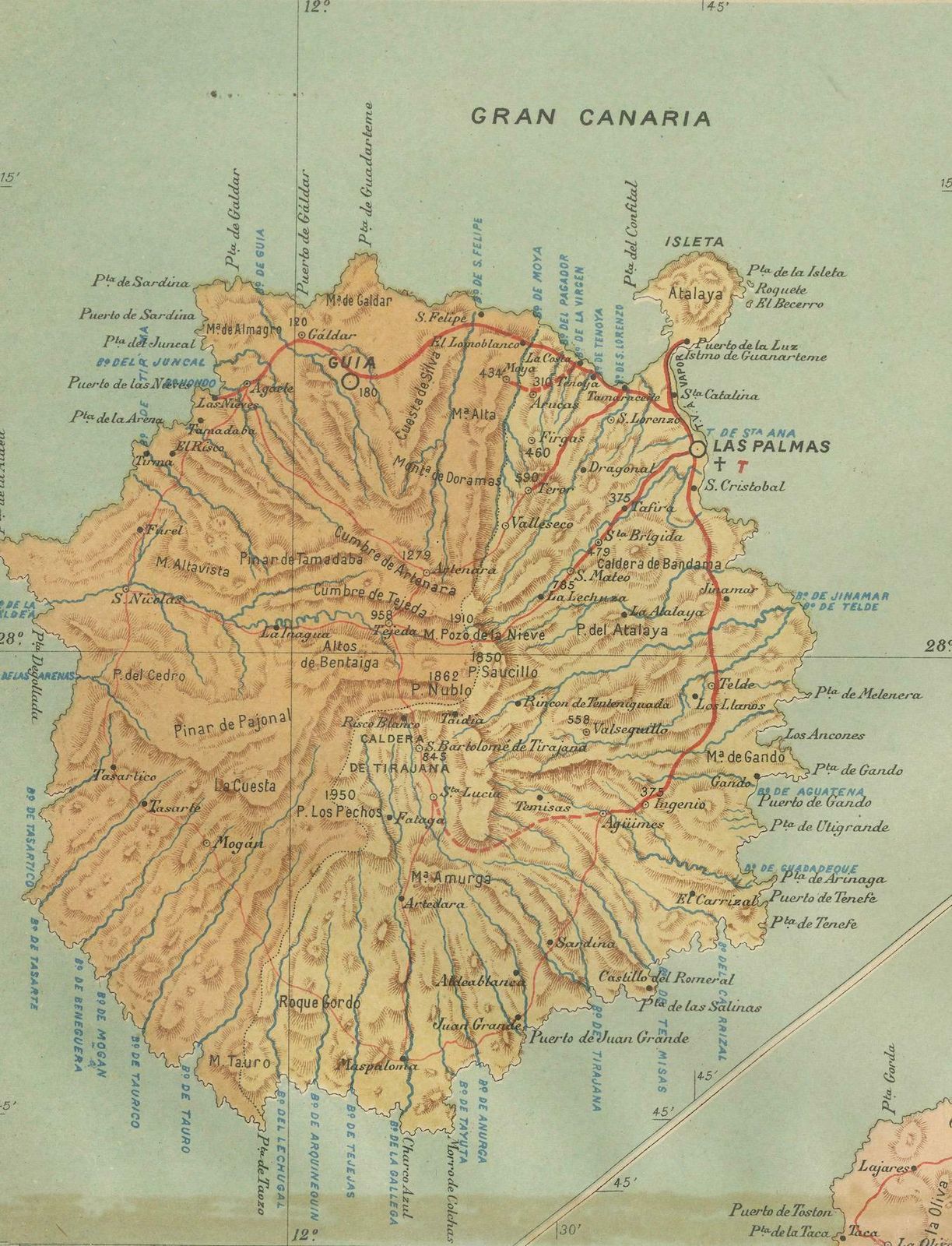 Volcanic Eden: The Canary Islands’ Tapestry Of Land And Sea In 1902 photo 403.0