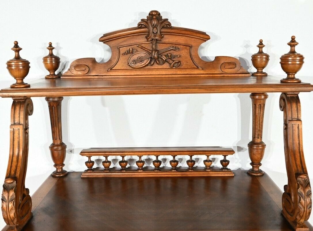 photo furniture Rare Walnut Music Cabinet – 1920