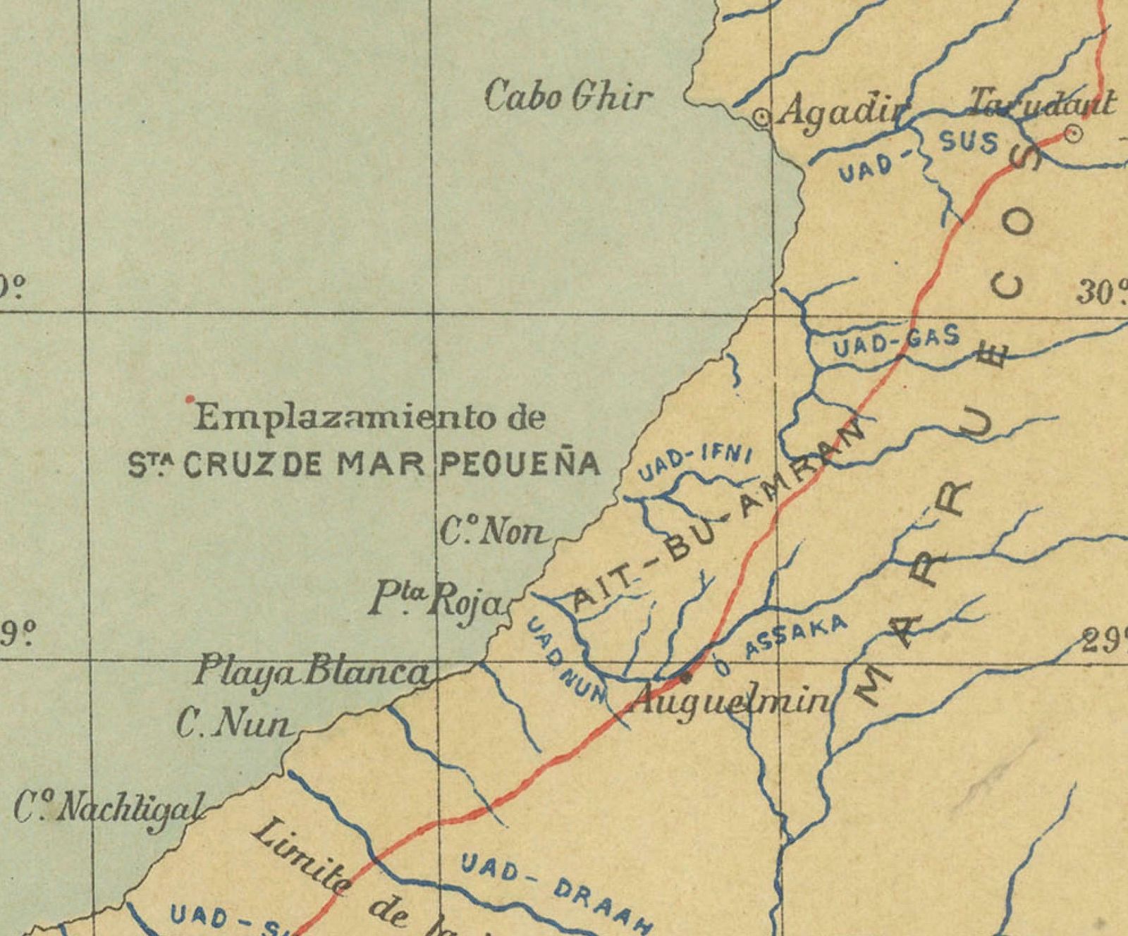 Echoes Of Empire: Spanish Territories In West Africa, 1903 photo buy