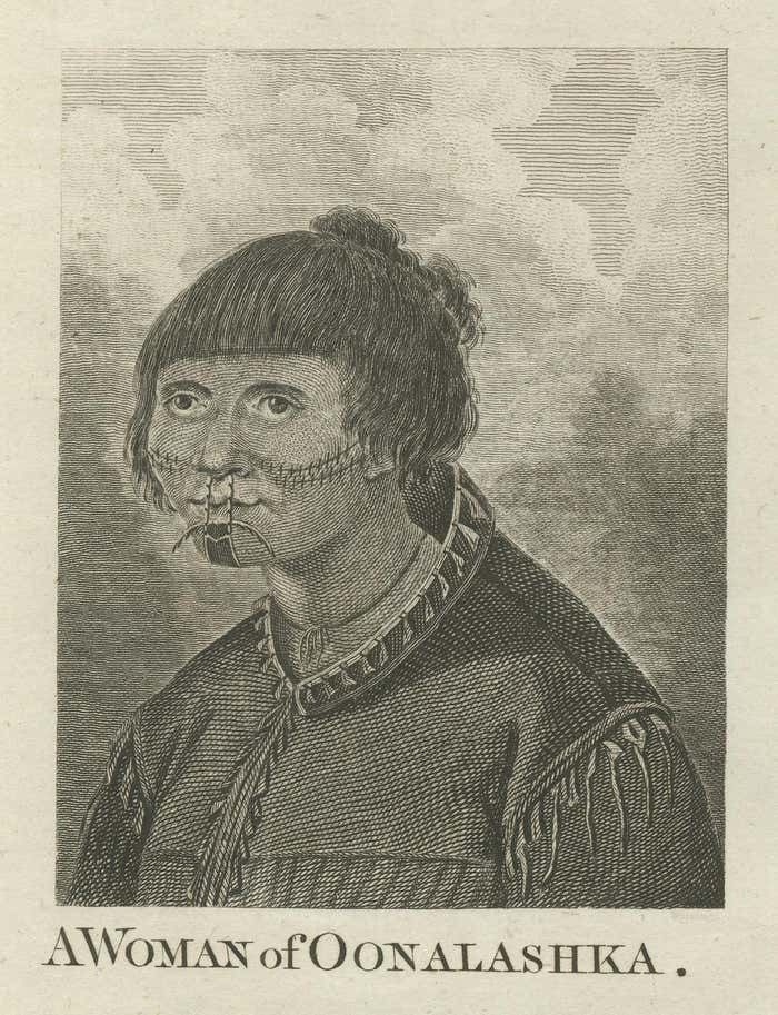 Indigenous Peoples Of The Bering Sea: Portraits From The 18th Century Engravings photo vinterior