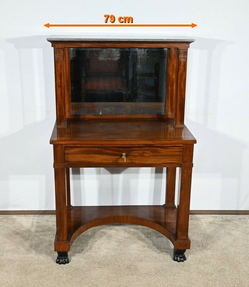 Mahogany Writing Table, Return From Egypt Period – Early 19th Century photo furniture