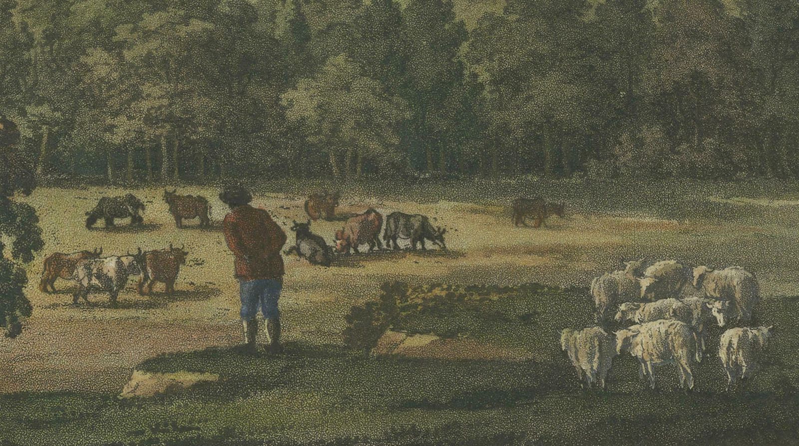 Pastoral Elegance: Ulrik Thersner's 1824 Aquatint Of Djursholm Castle photo 599.0