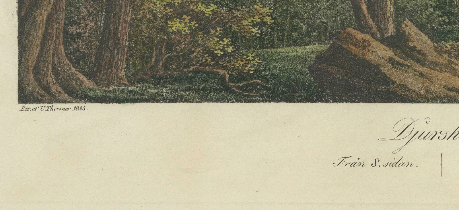 Swedish Grace And Grandeur: The Aquatint Legacy Of Ulrik Thersner, 1825 photo furniture