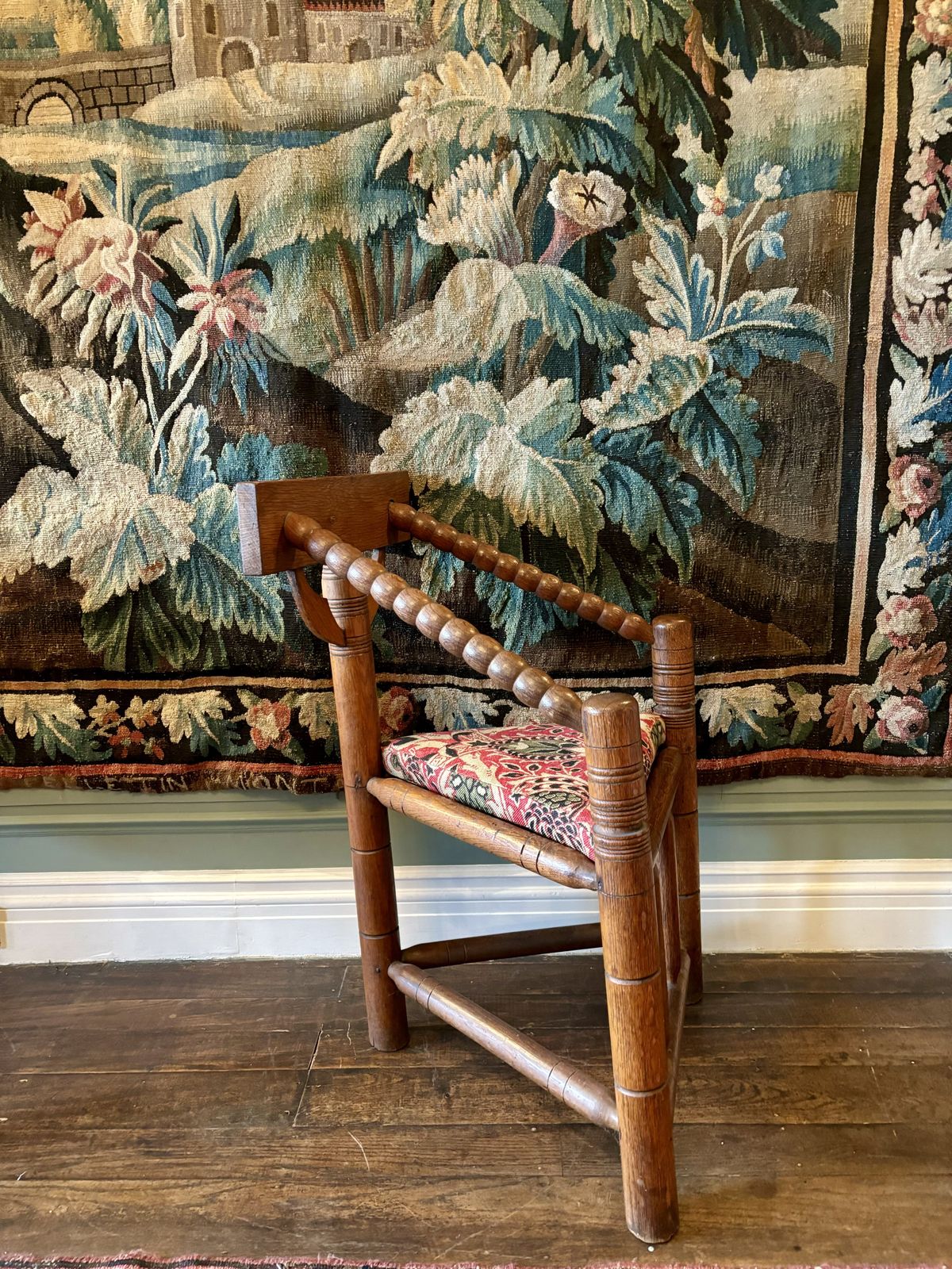 Victorian Ash And Oak Turners Chair photo furniture
