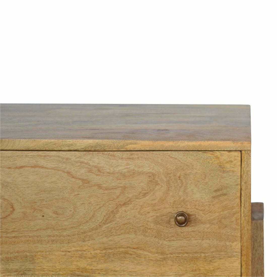 Mid Century Modern Style V Shaped Chest Of 3 Drawers photo for sale