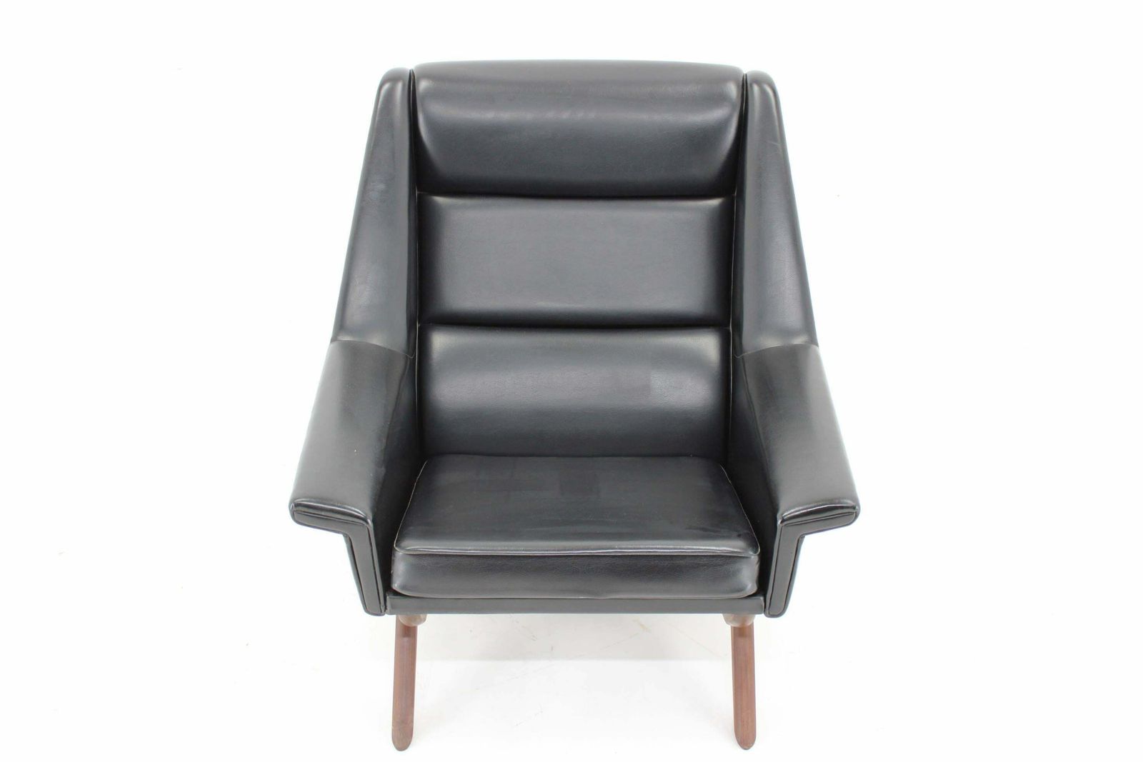 1970s Folke Ohlsson Armchair 4410 In Leatherette, Denmark photo Furniture