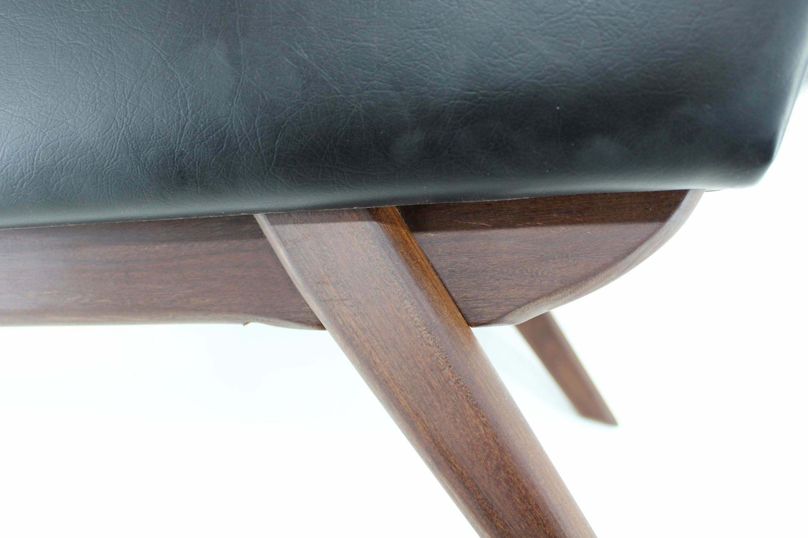 photo vintage 1970s Folke Ohlsson Armchair 4410 In Leatherette, Denmark