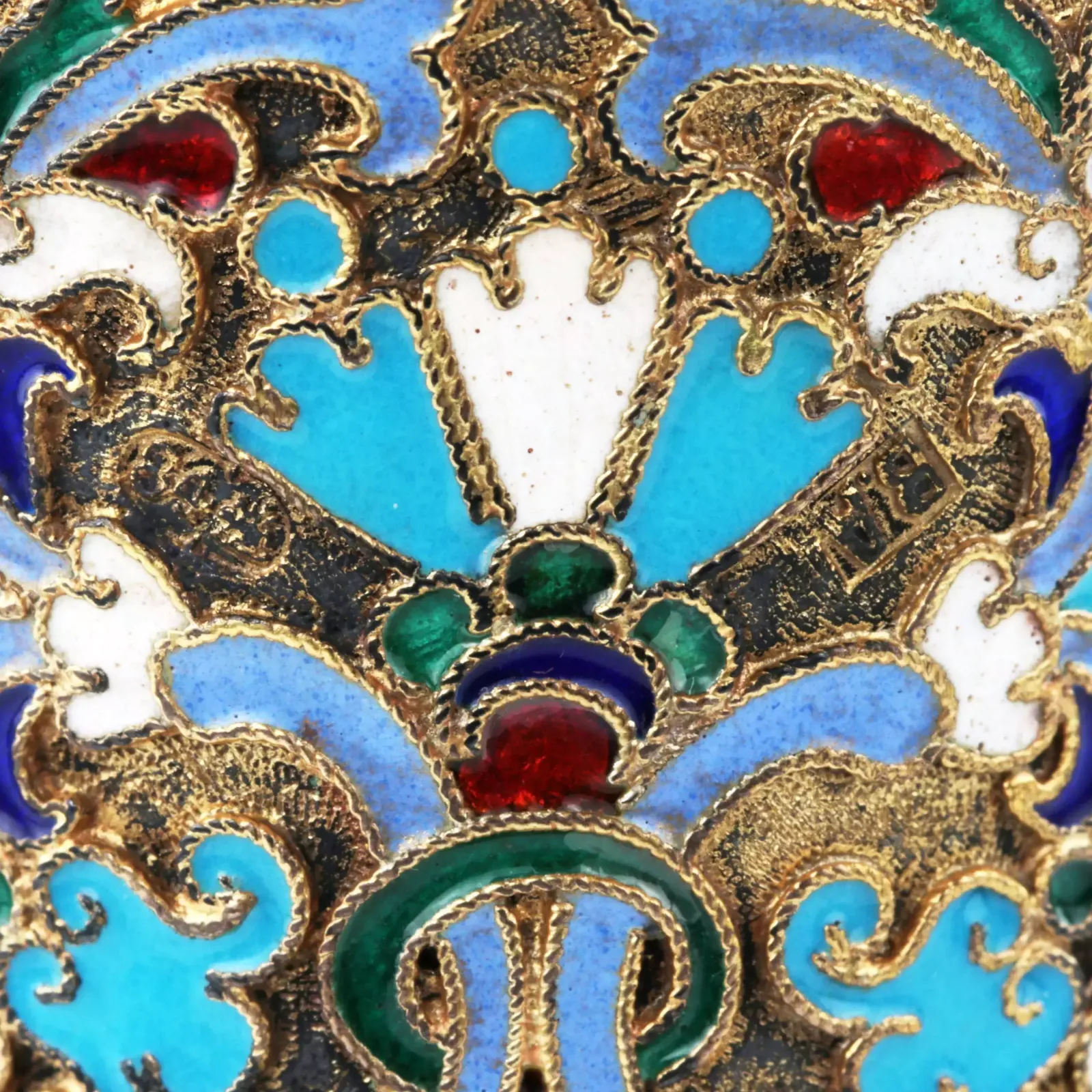 Silver Cloisonne Enamel Champagne Glass. Vasily Agafonov. photo 4807.0