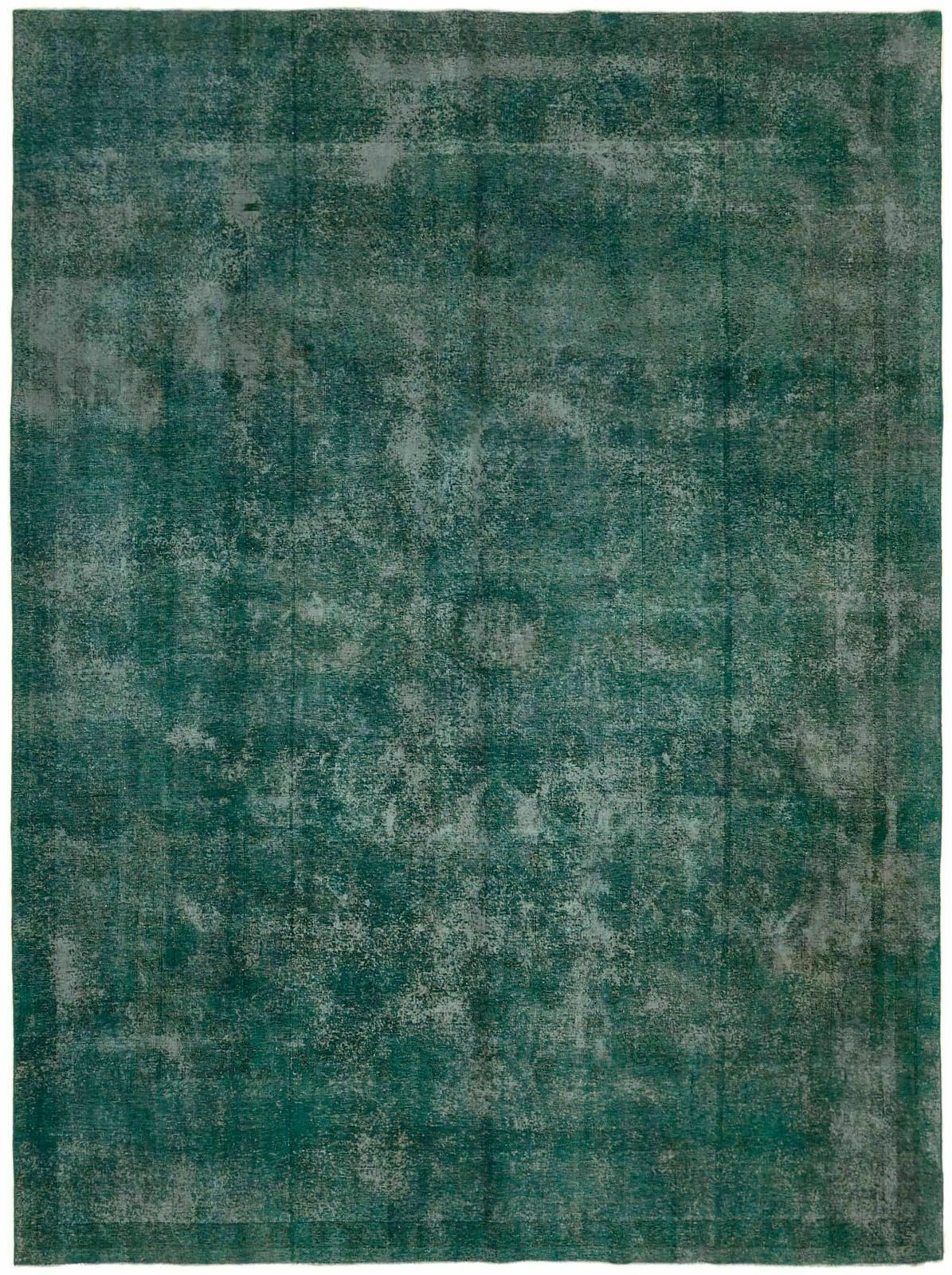 10x13 Turquoise Overdyed Large Area Rug