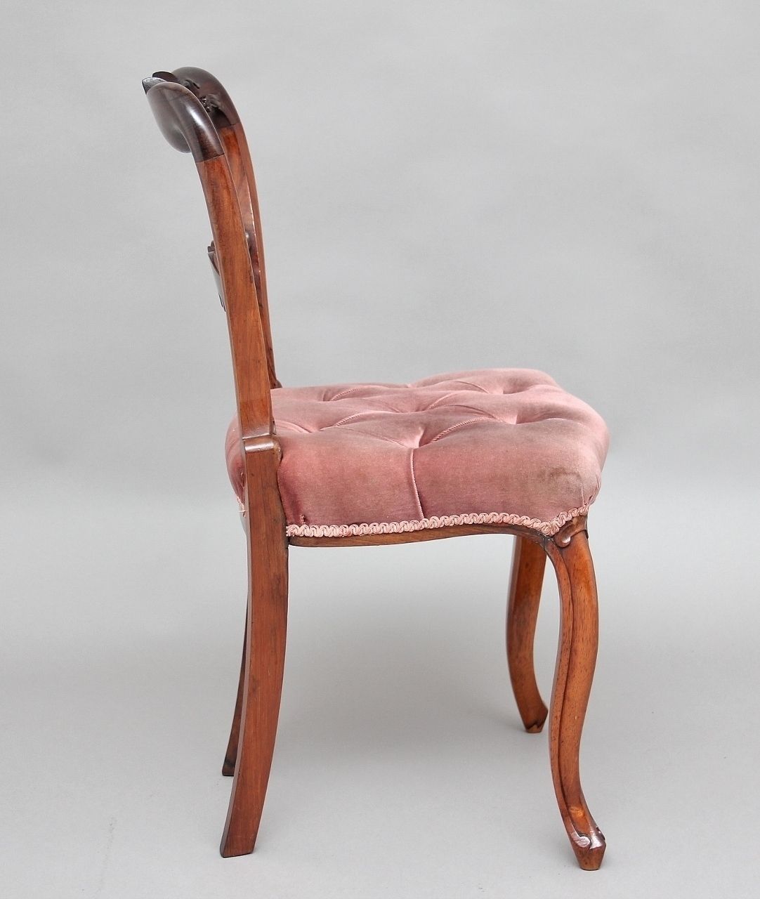 A Set Of Six 19th Century Rosewood Dining Chairs photo for sale