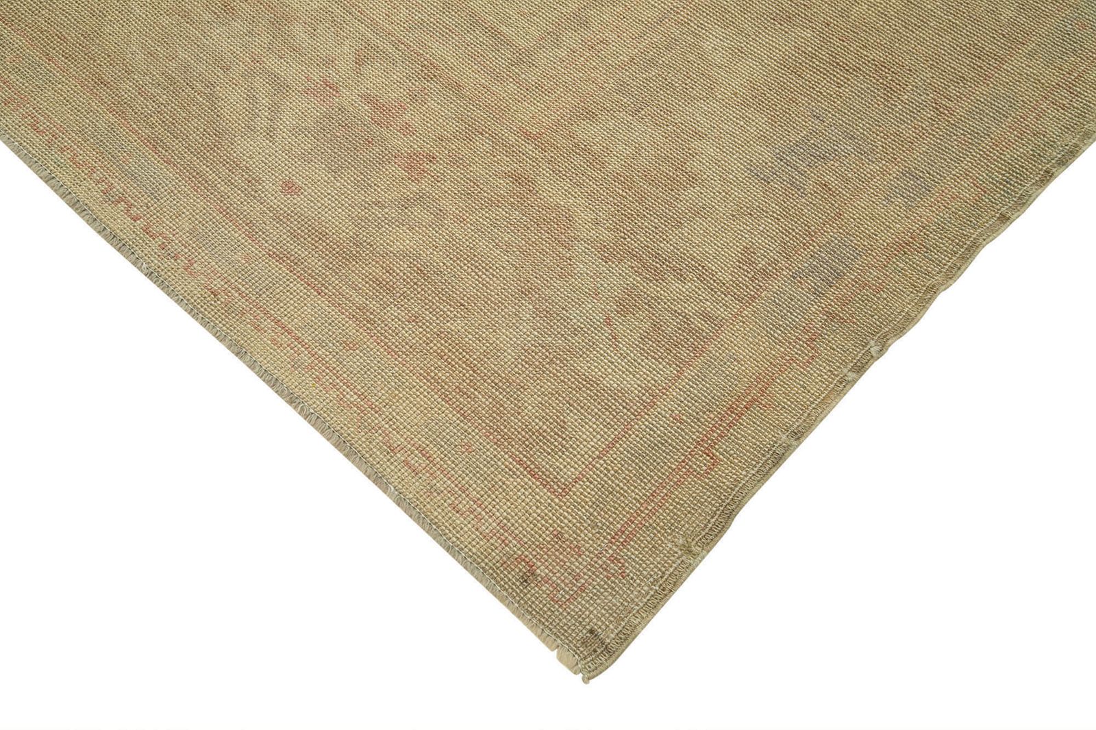 Handgeknoopt decoratief Turks Oushak-tapijt photo Textiel