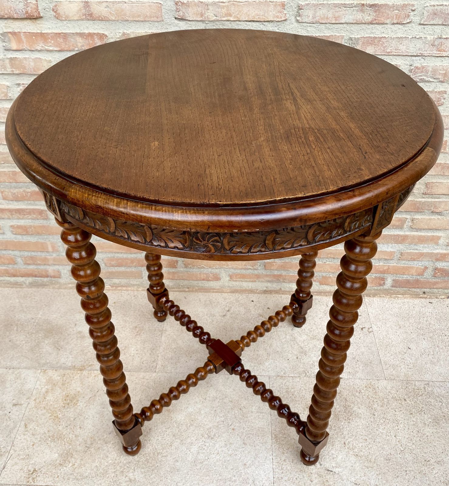 Barley Table With Lentil Legs French Late 19th Century / Early 20th Century photo 1490.0