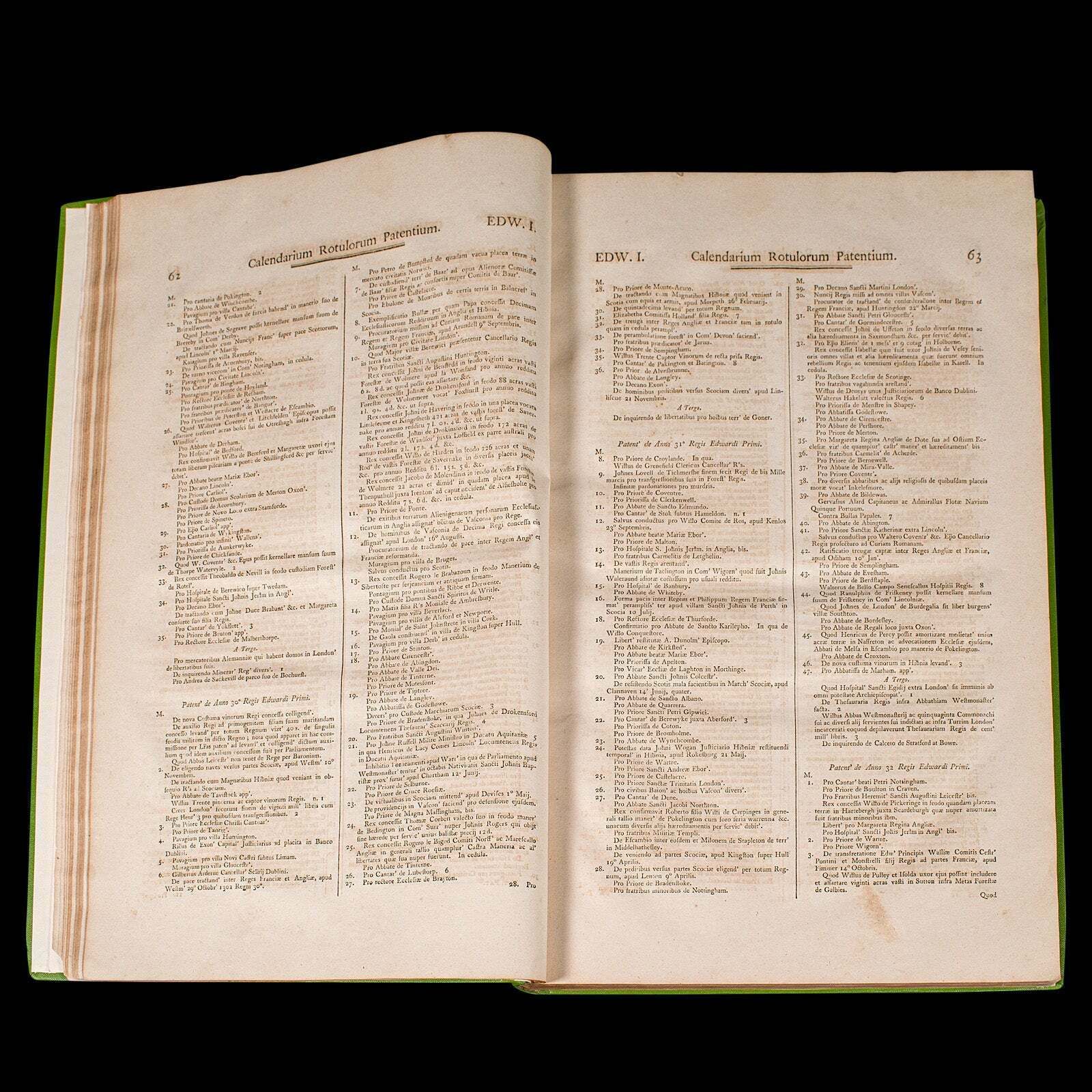 Large Antique Reference Book, Parliamentary Record, Latin Language, Georgian photo buy