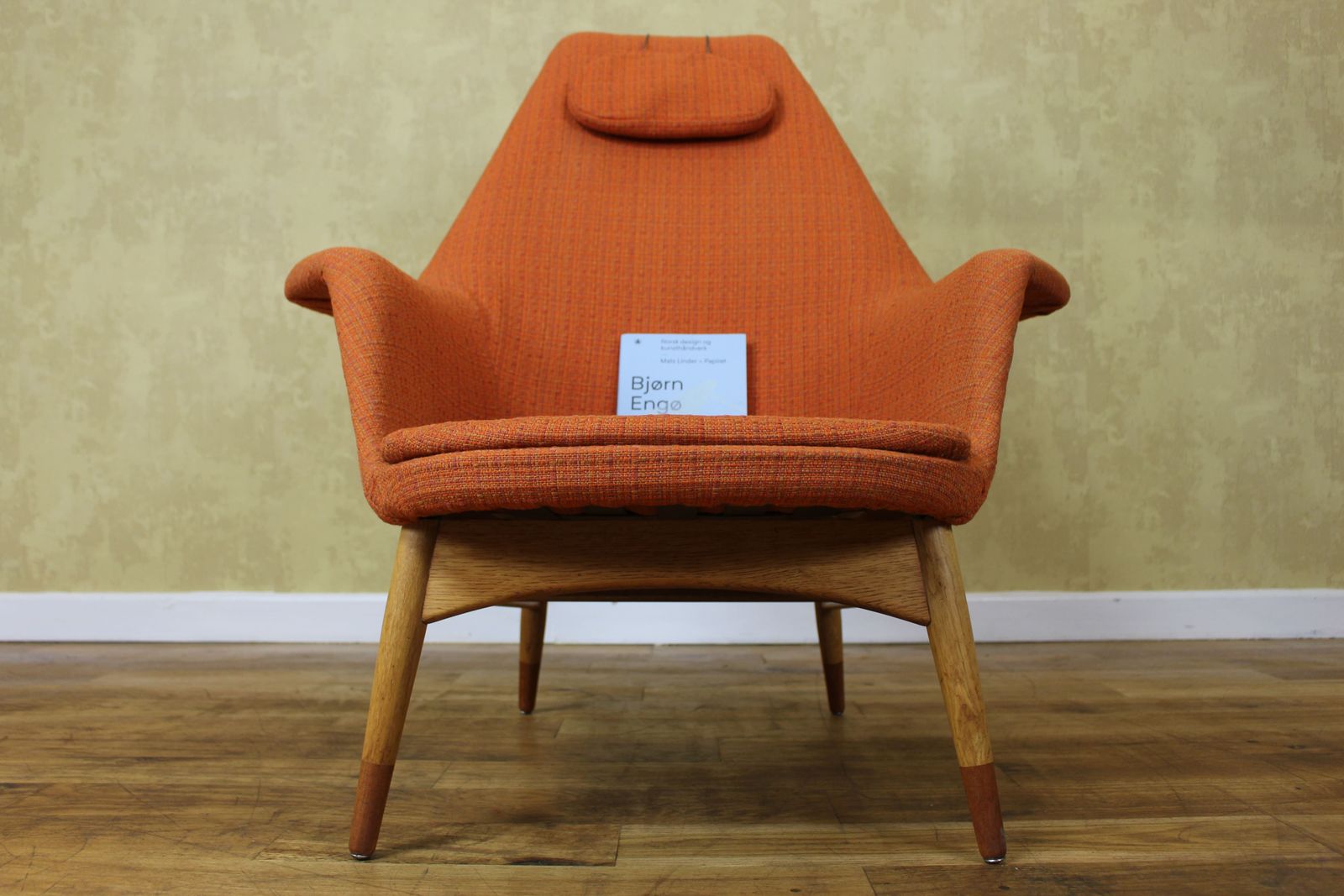 Norwegian Armchair By Bjørn Engø Manta Ray 'Trapez' Chair photo furniture