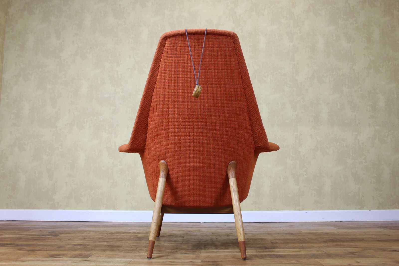 Norwegian Armchair By Bjørn Engø Manta Ray 'Trapez' Chair photo for sale