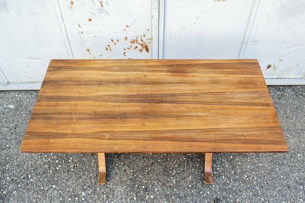 Rosewood Table By Gianfranco Frattini For Bernini Italia, 1957