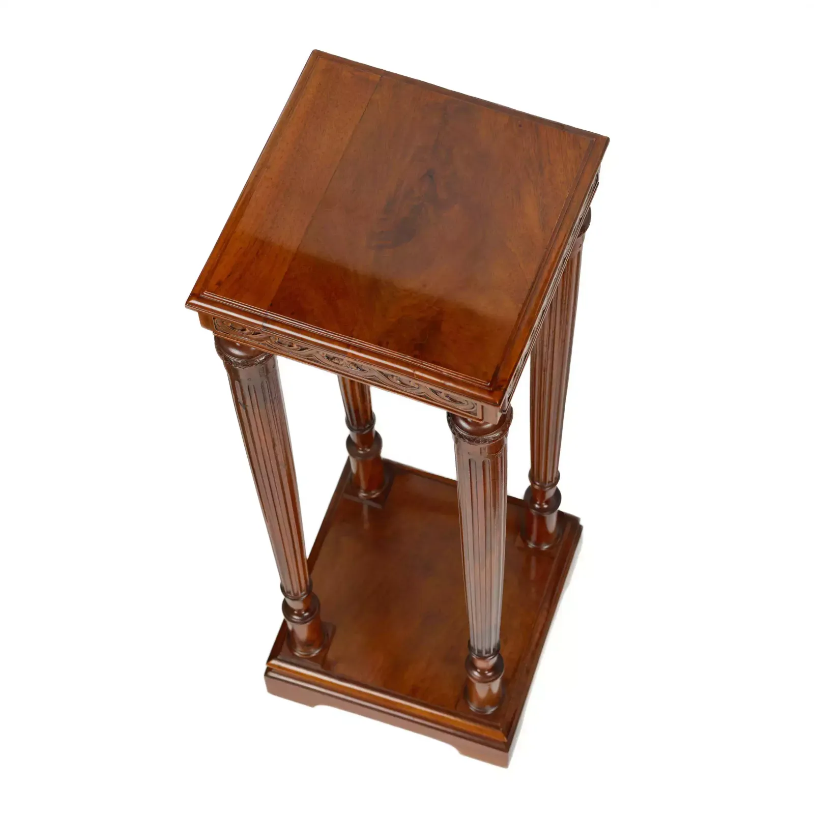 Wooden Console Made Of Solid Walnut In Art Deco Style. Early 20th Century. photo Furniture