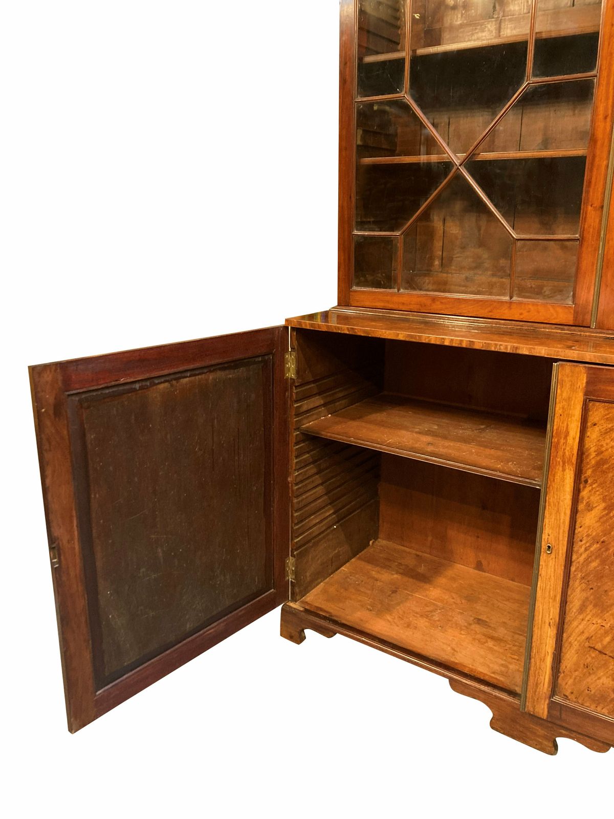 A Large English George III Mahogany Bookcase photo buy