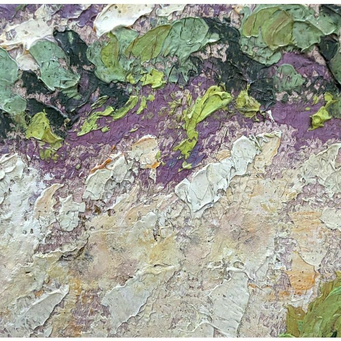 Large Oil On Marine Canvas 1900 Pointillist Signed Grallan photo 4797.0