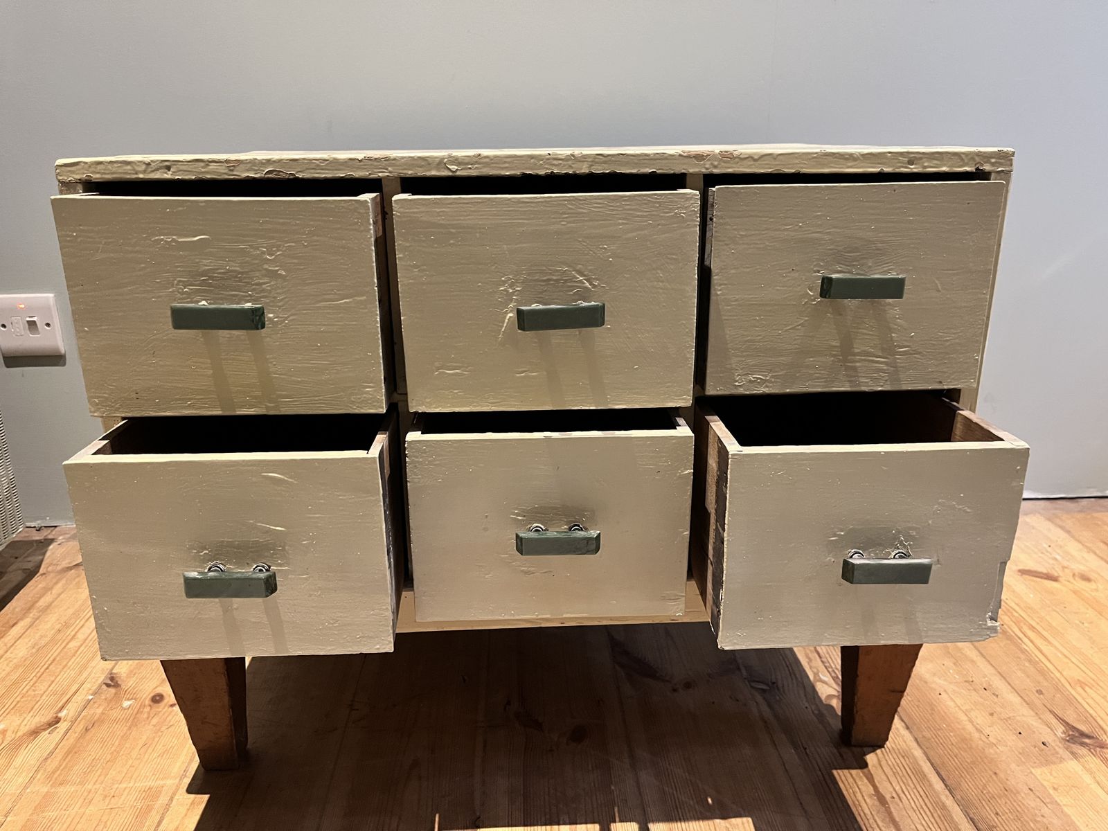 Painted Chest Of Drawers, 1960s photo furniture