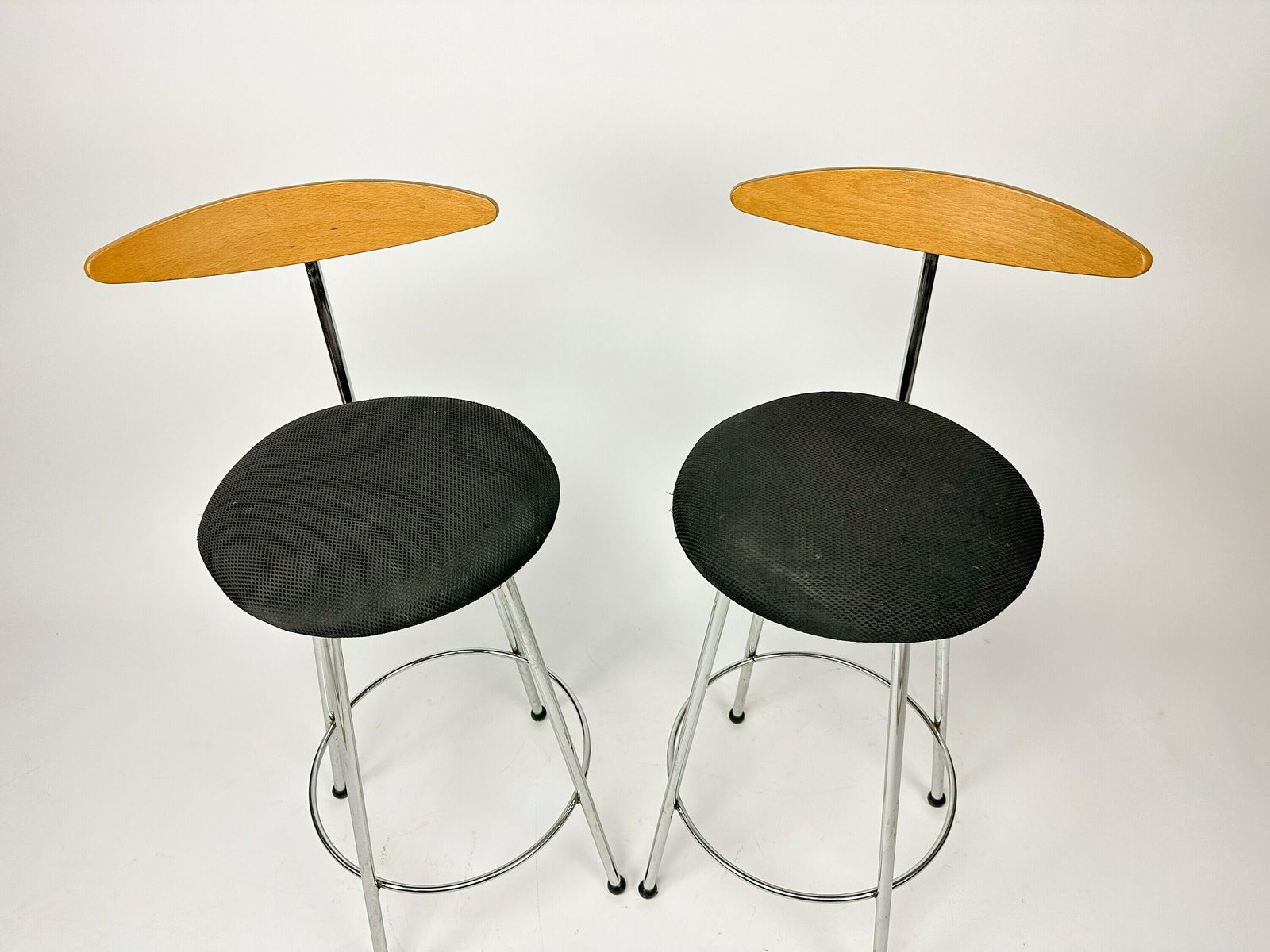 Set Of 2 Vintage Effezeta Italian Chairs, 1970s 1980s, Retro Design, Italian Design photo for sale