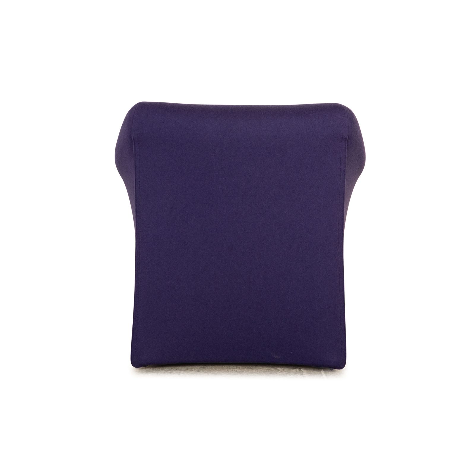 Lot de 6 chaises Cassina 684 en tissu bleu violet, par Mario Bellini photo vintage