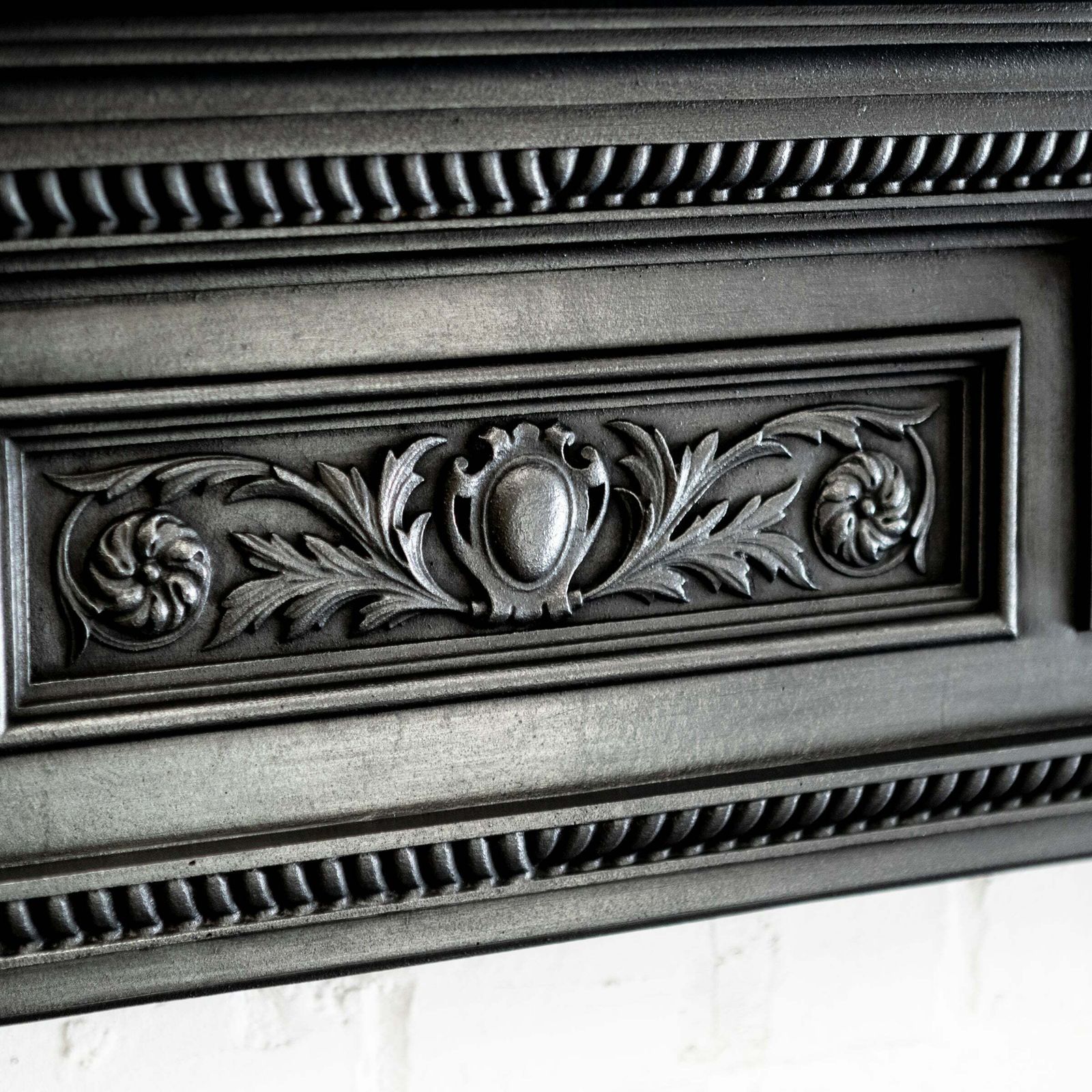 Antique Cast Iron Fireplace Surround photo furniture