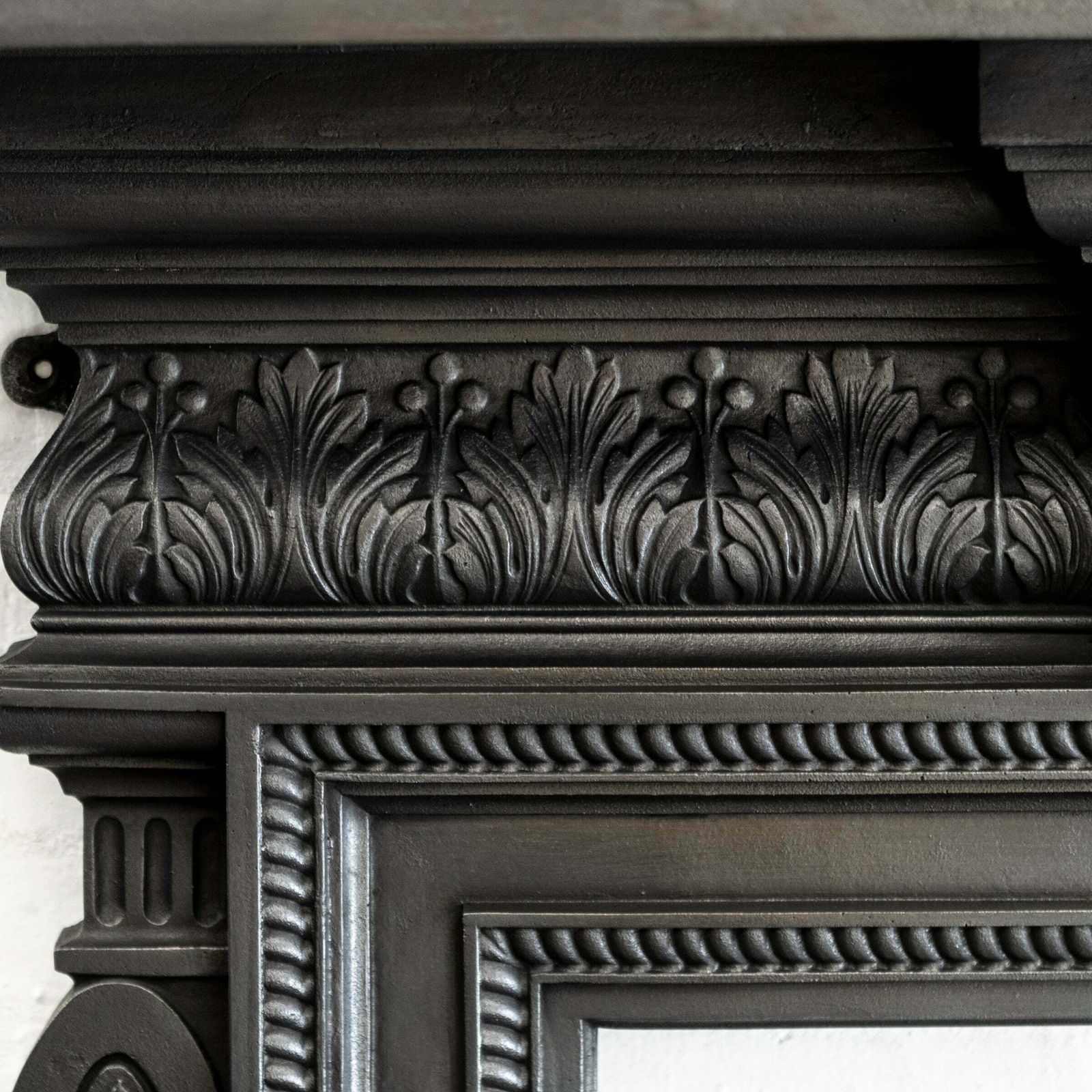 Antique Cast Iron Fireplace Surround photo for sale