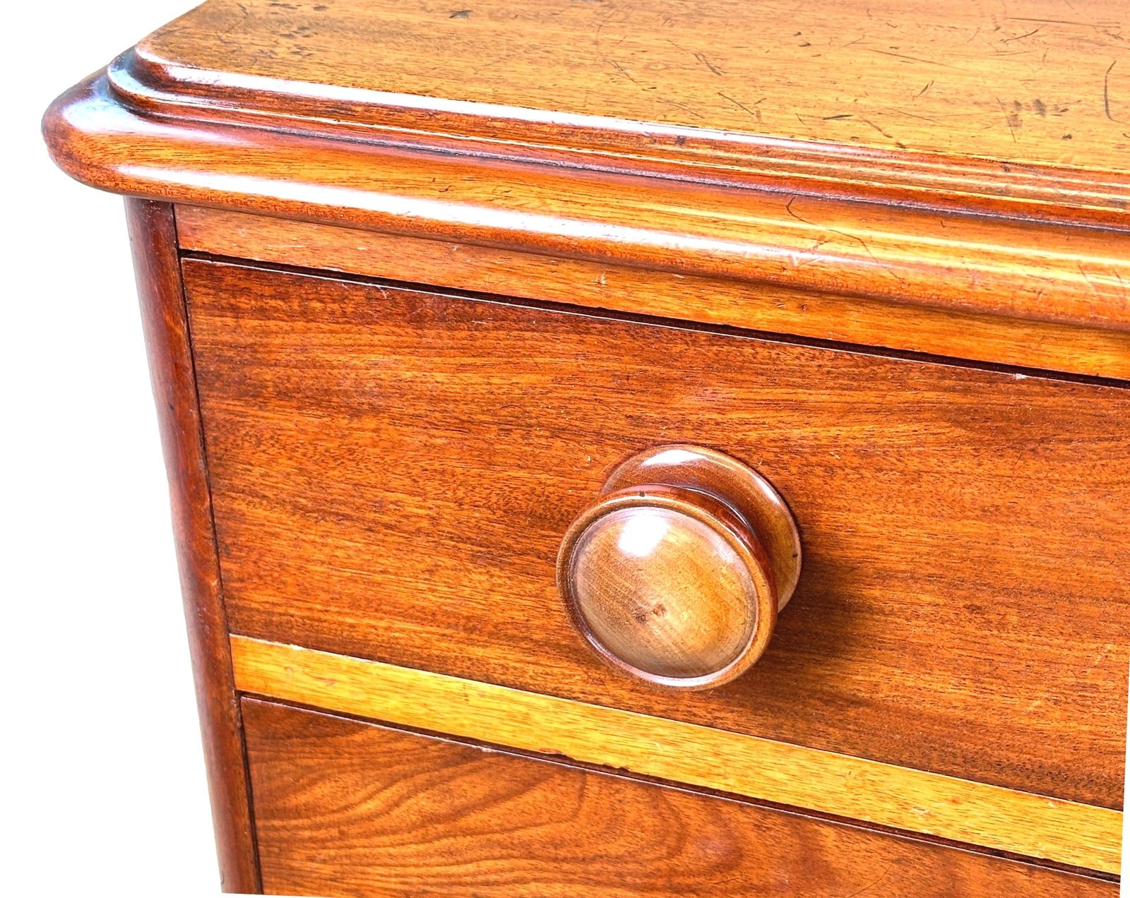 19th Century Victorian Mahogany Chest Of Drawers (England, Circa 1850) photo buy