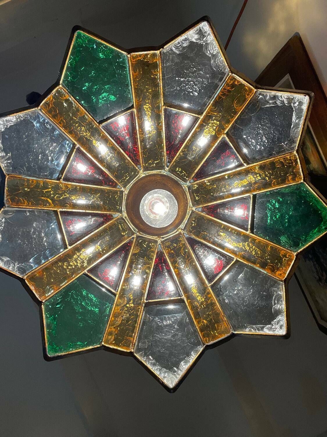 Poliarte Pendant Lamp By Longobard In Murano Glass, 1980s photo 1099.0