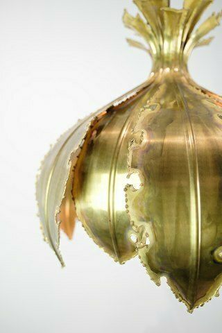Ceiling Lamp Known As "Onion"  Made In Brass By Sven Aage Holm Sørensen From 1960s photo furniture