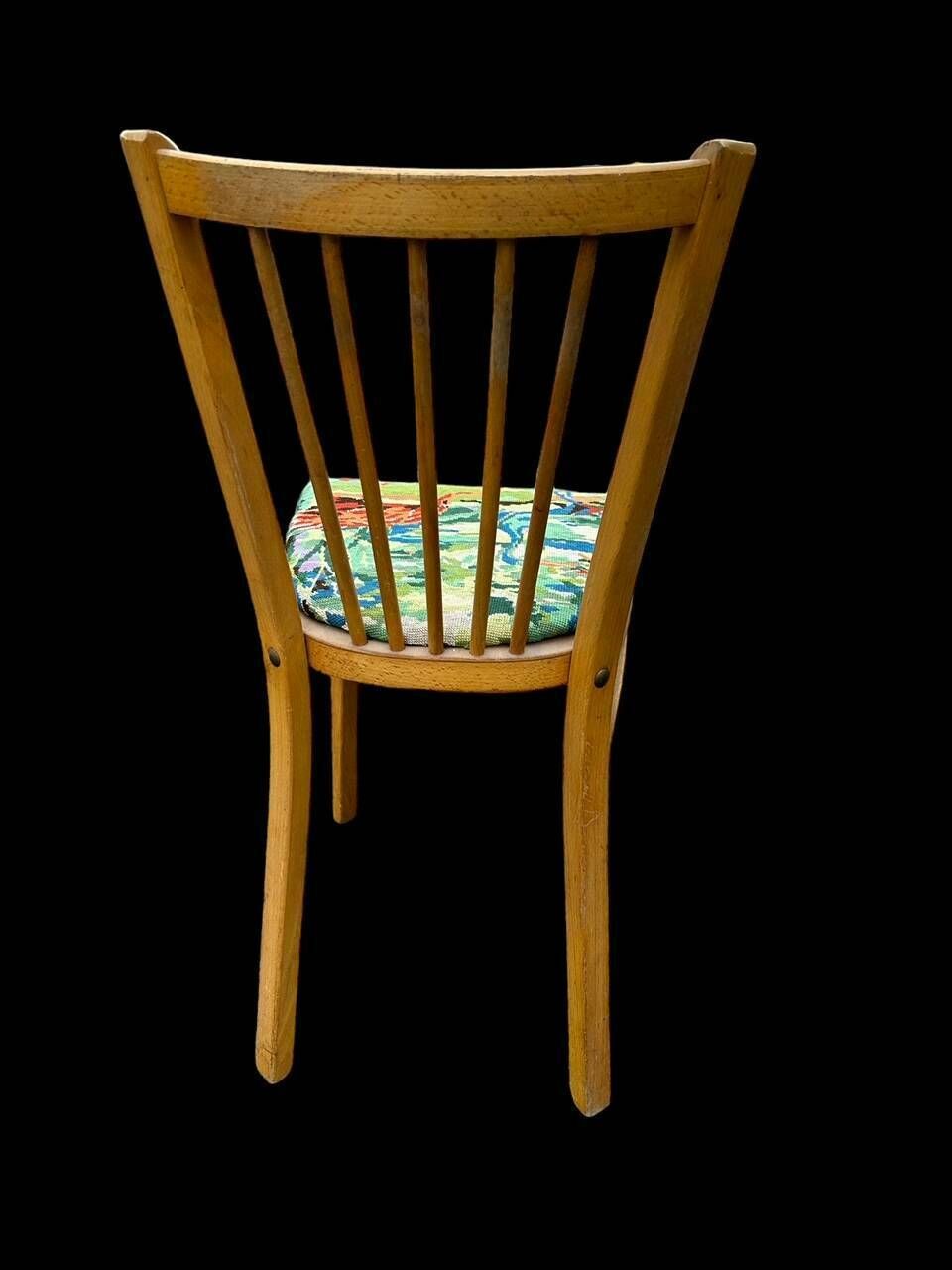 photo furniture Reupholstered Baumann Chair, 1950s