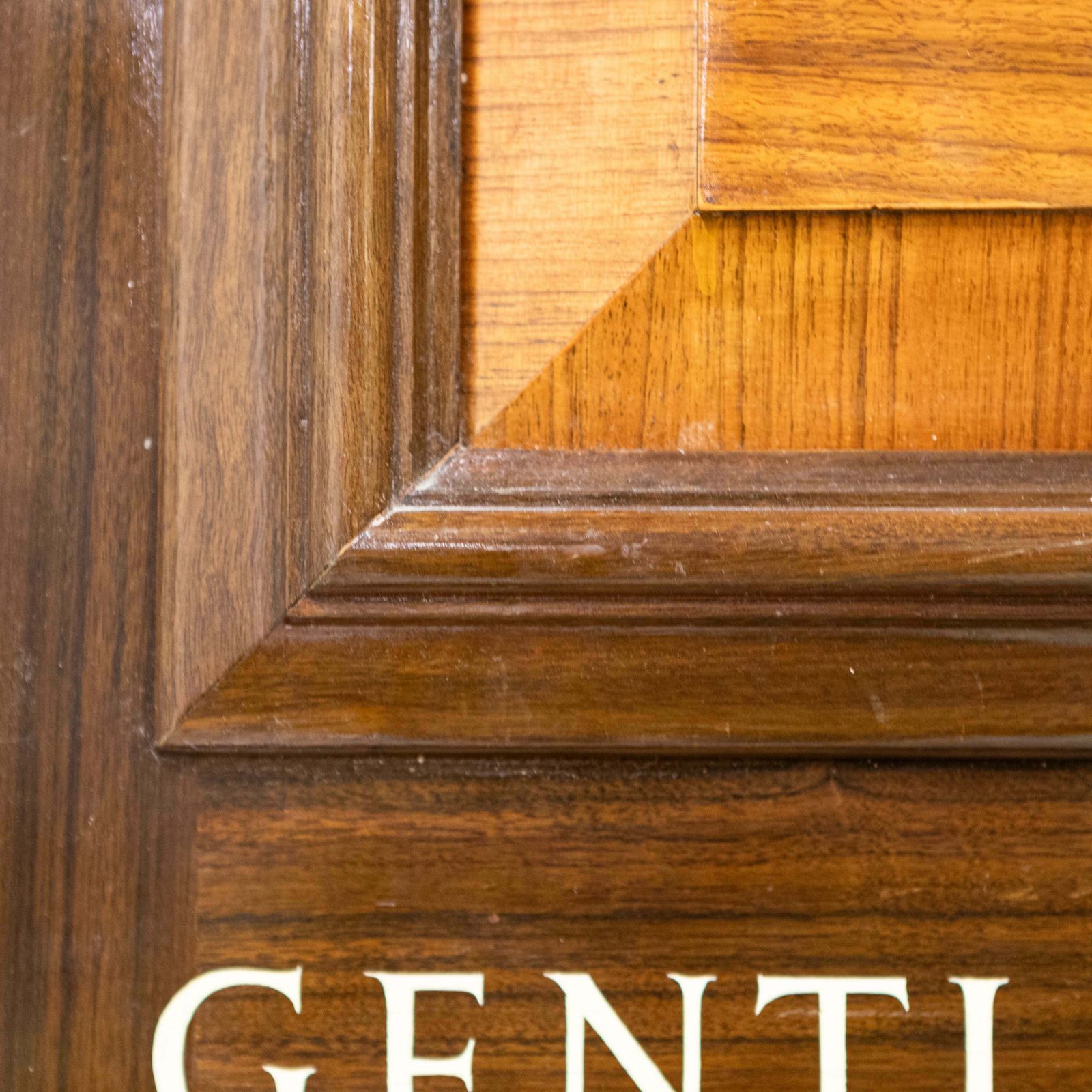 photo furniture Walnut Cloakroom Doors Reclaimed From Clothworkers' Hall