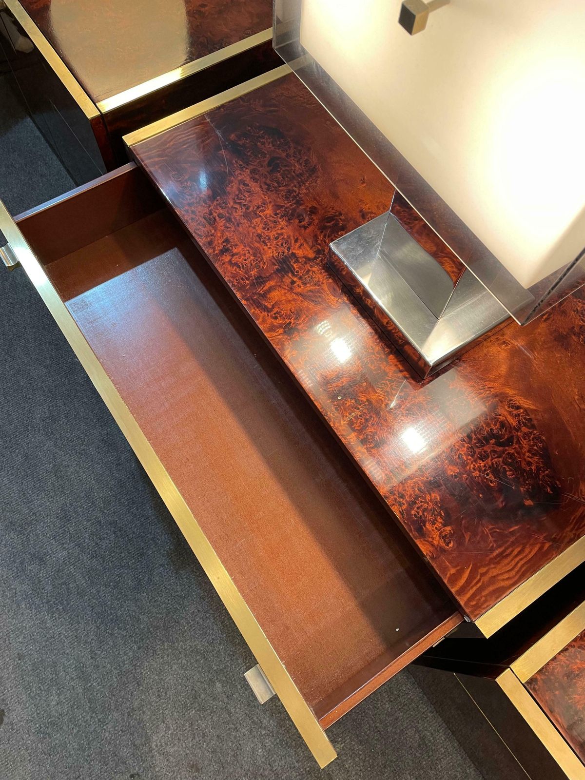 photo for sale Set Of Two Sideboards And A Chest Of Drawers By Willy Rizzo