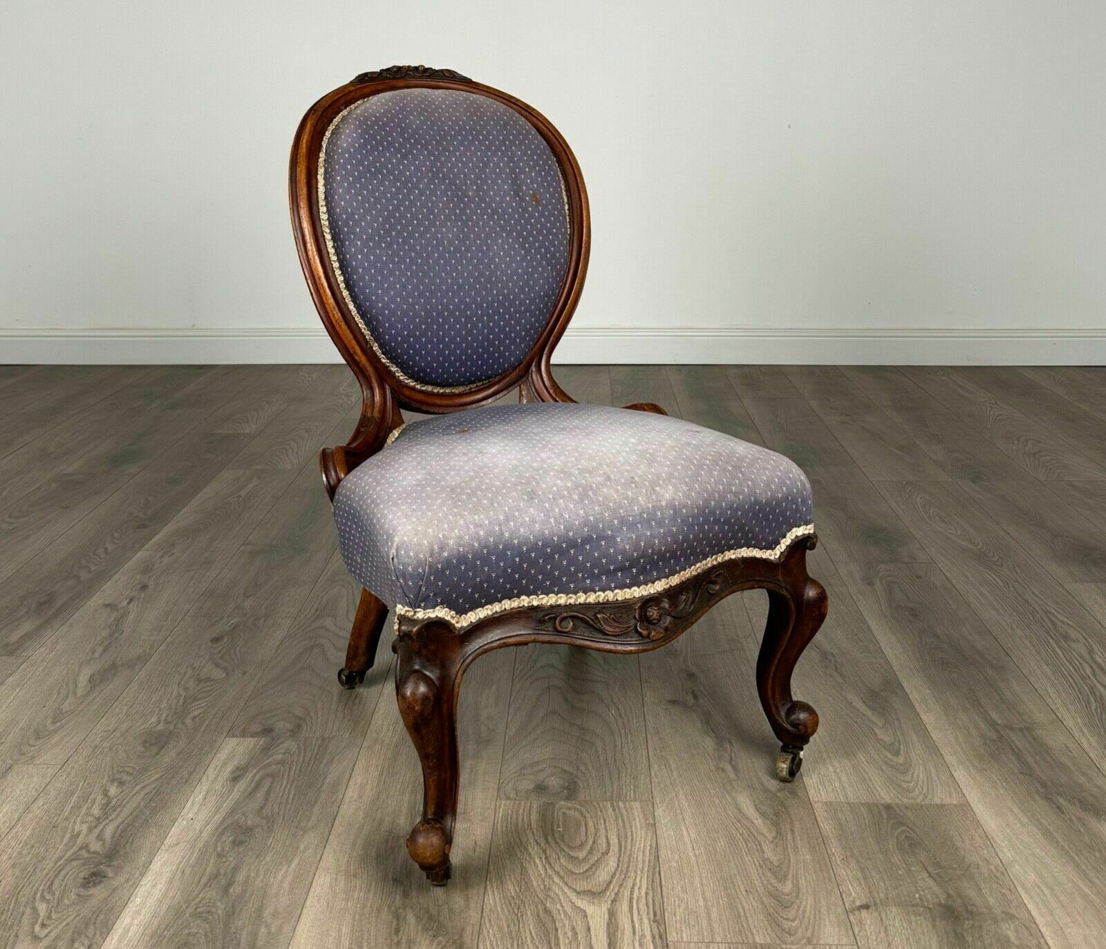 Antique 19th Century Nursing Chair / Armchair In Mahogany photo 265.0