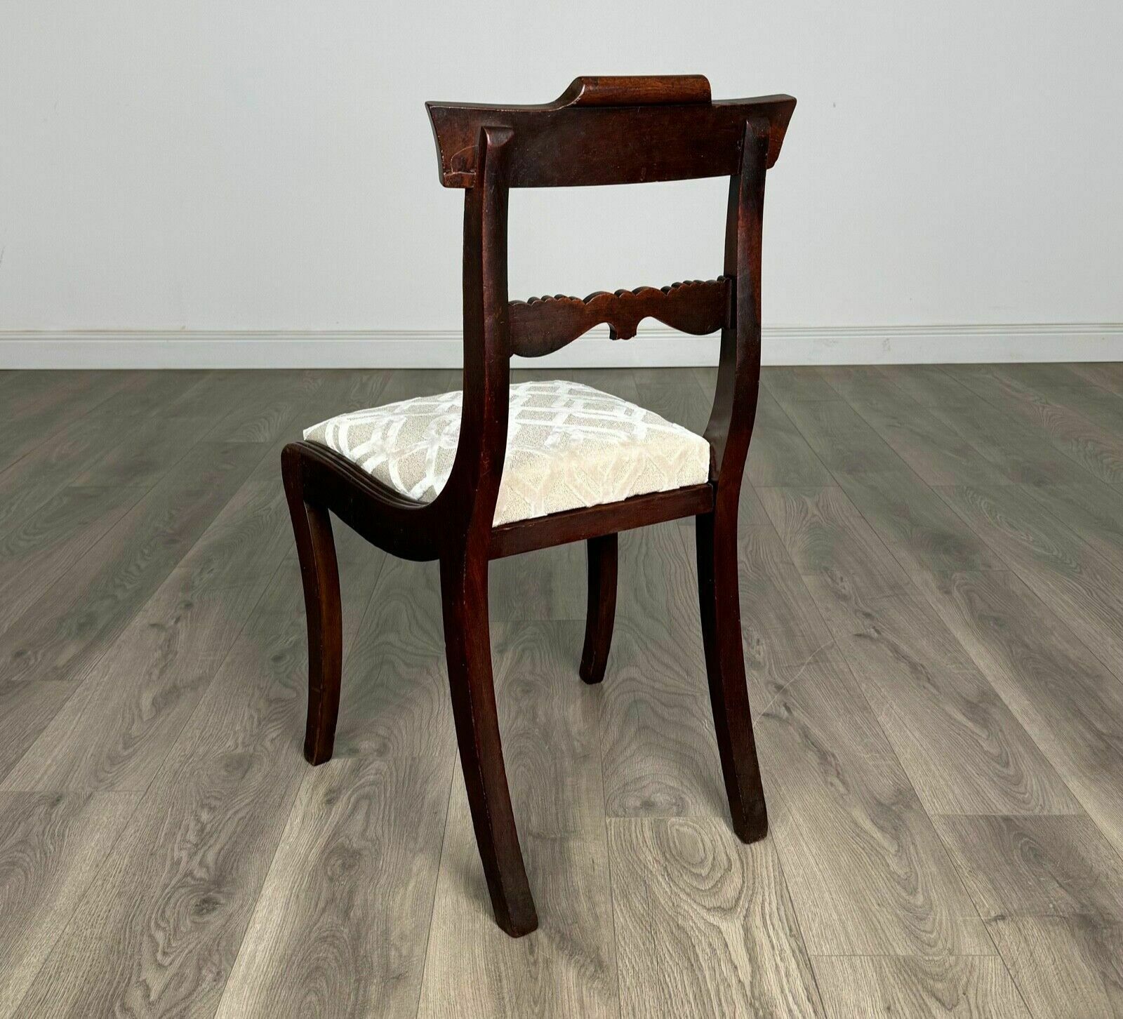 Antique Early 19th Century Set Of 8 Regency Dining Chairs photo Furniture