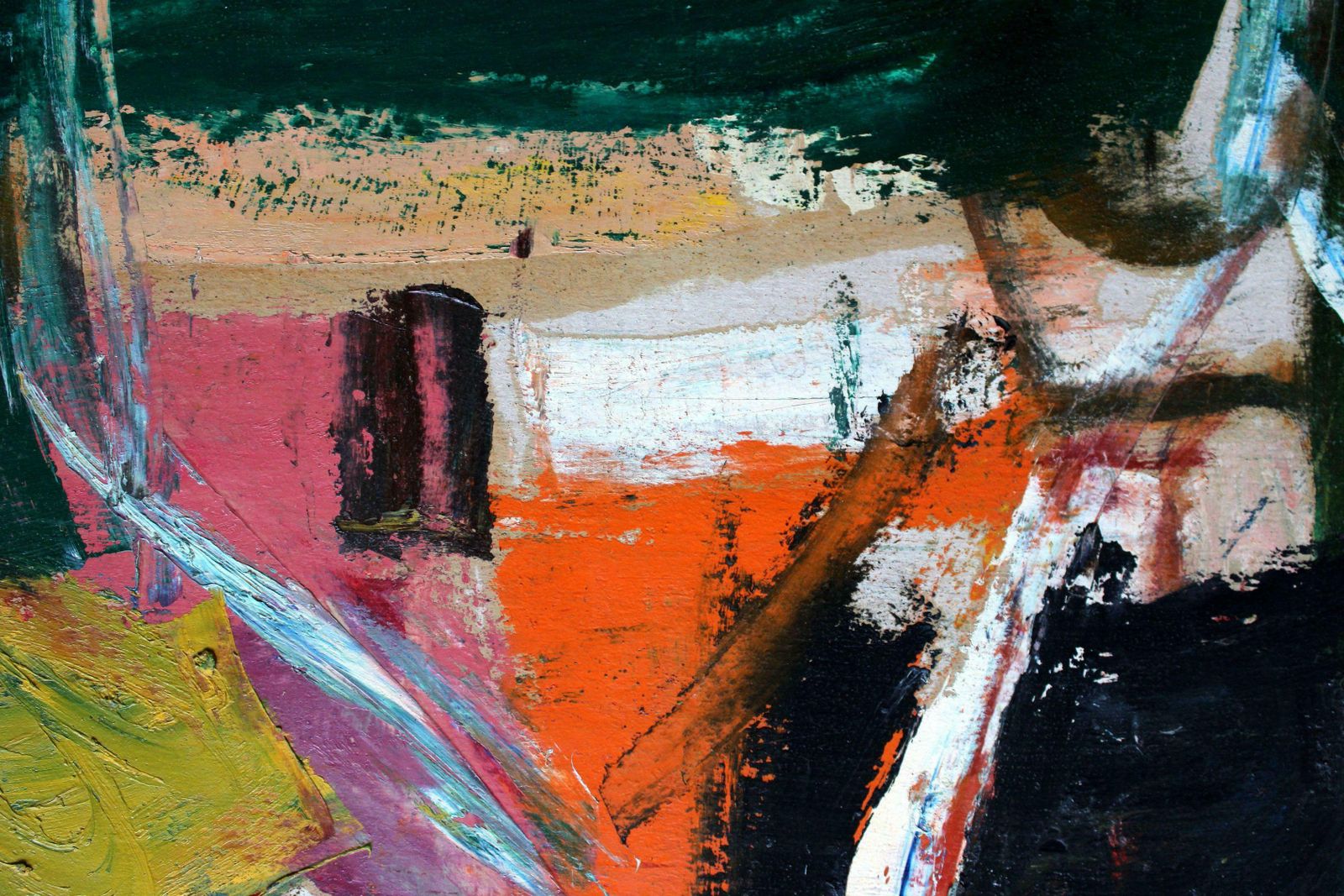 Aleksandr Rodin Village. Oil On Cardboard photo buy