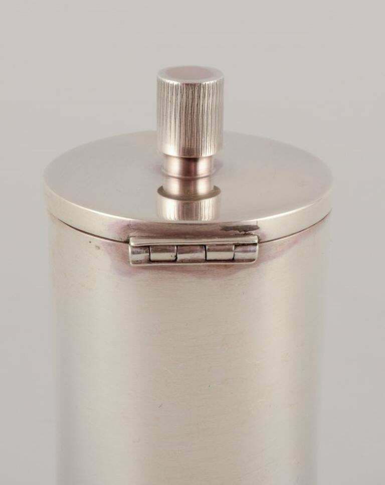 Jørgen Jensen For Georg Jensen. Rare Art Deco Mustard Pot In Sterling Silver photo buy