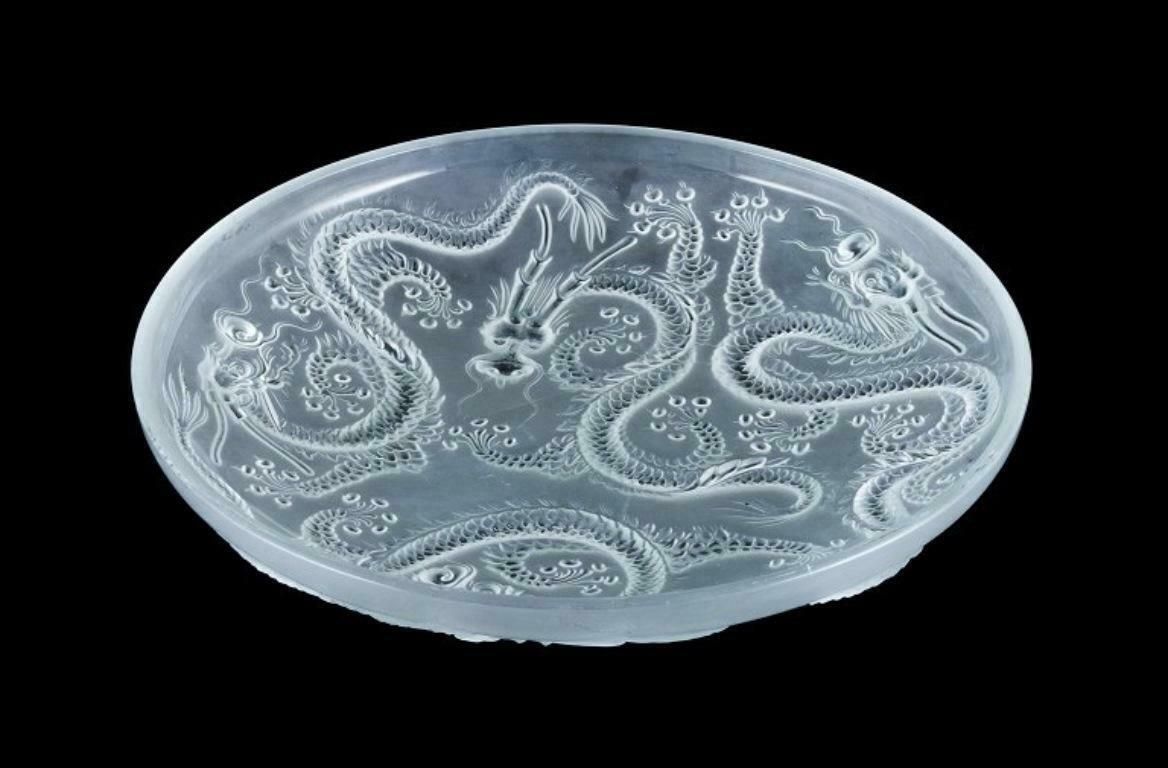 Josef Inwald. Colossal Art Deco Art Glass Bowl In Barolac Glass. photo Home Decor