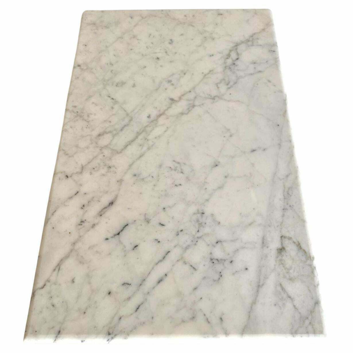 Vintage Carrara Marble Coffee Table, Italy 1960 photo buy