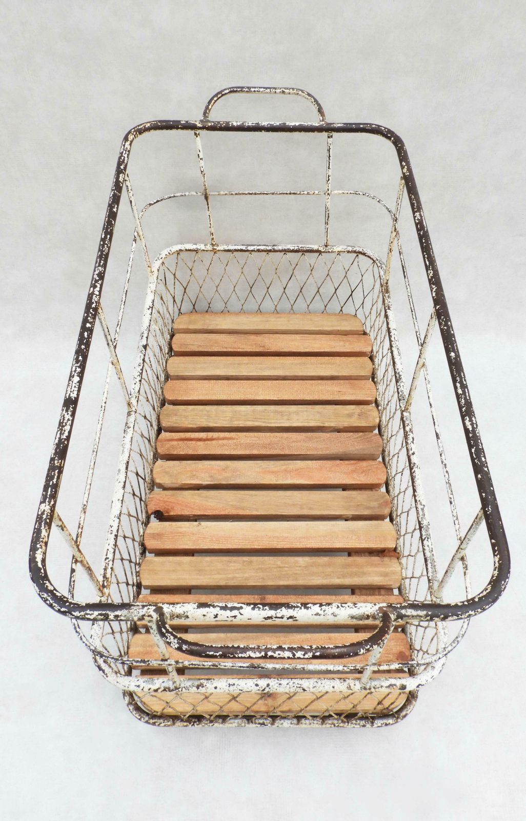 French Mid Centruy Industrial Boulangerie Trolley Cart C1950 photo buy