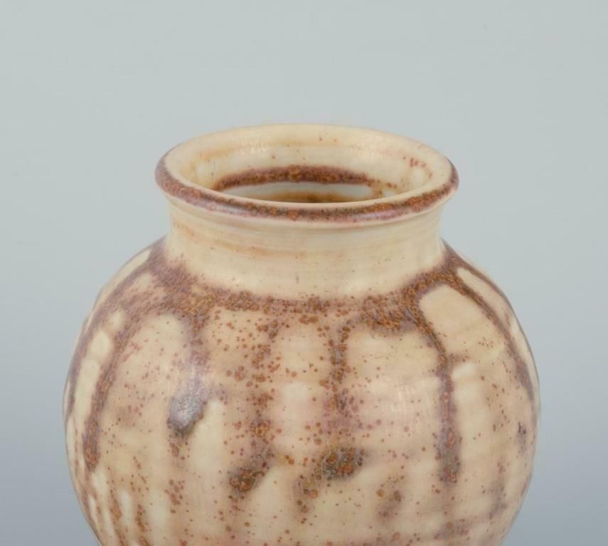 Elly Kuch And Wilhelm Kuch. Unique Ceramic Vase. 1980s photo Home Decor