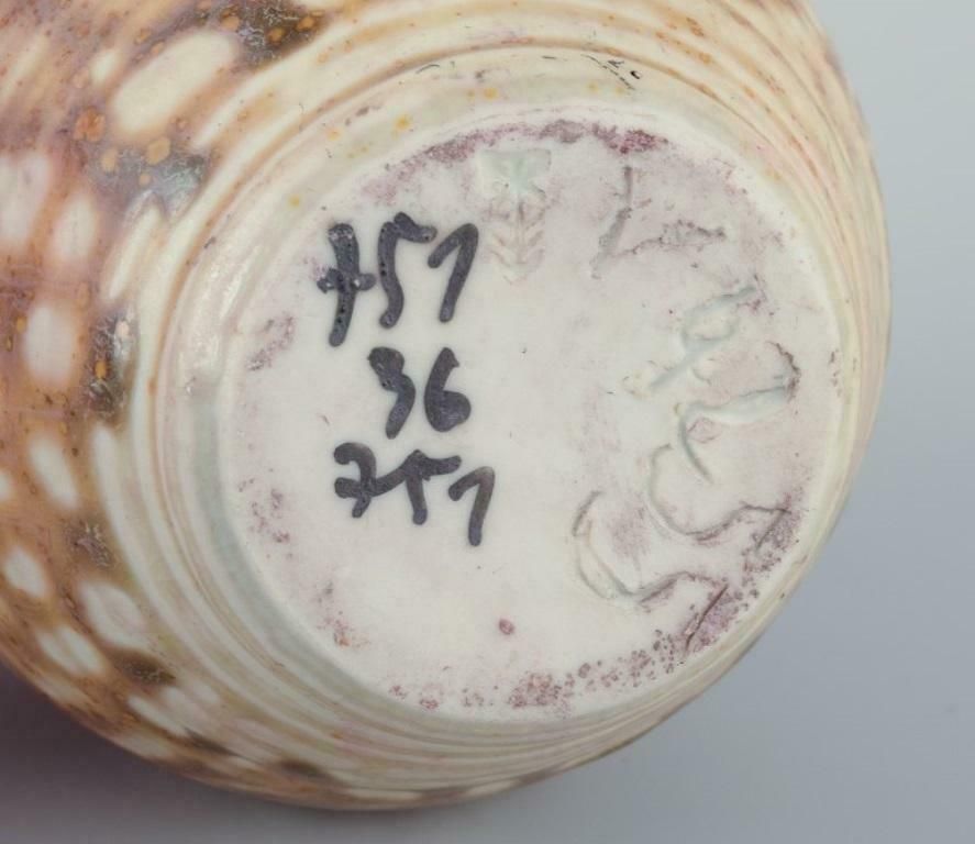 Elly Kuch And Wilhelm Kuch. Unique Ceramic Vase. 1980s photo 162.0