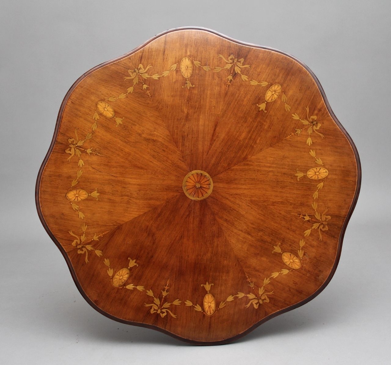 19th Century Rosewood And Marquetry Centre Table photo for sale