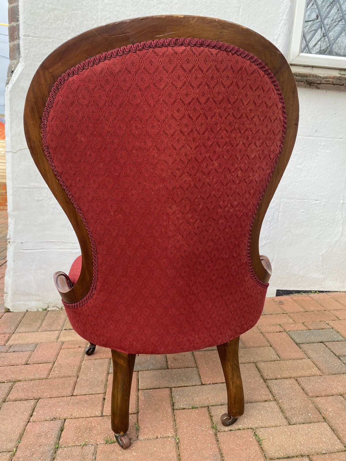 Victorian Mahogany “Ladies” Chair photo for sale