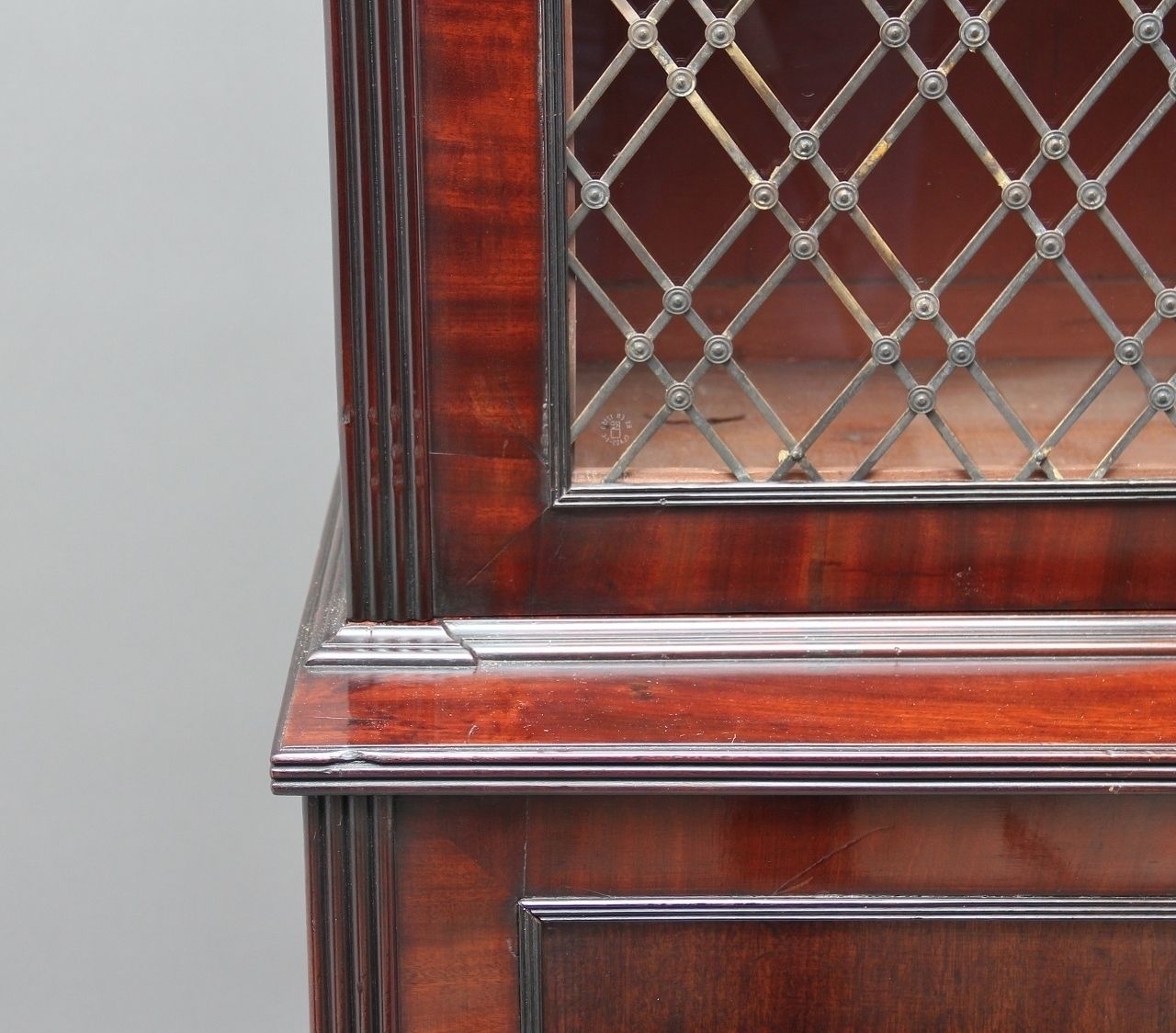Large Regency Mahogany Bookcase photo buy